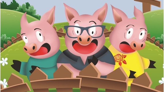 'Els tres porquets'