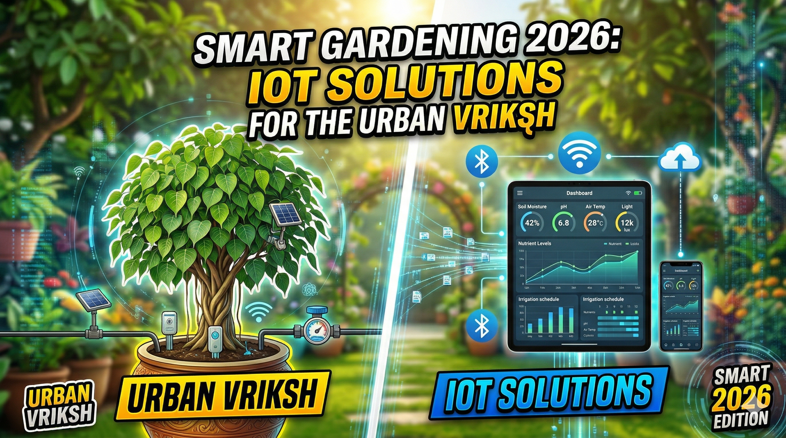 Smart Gardening 2026: IoT Solutions for the Urban Vriksh