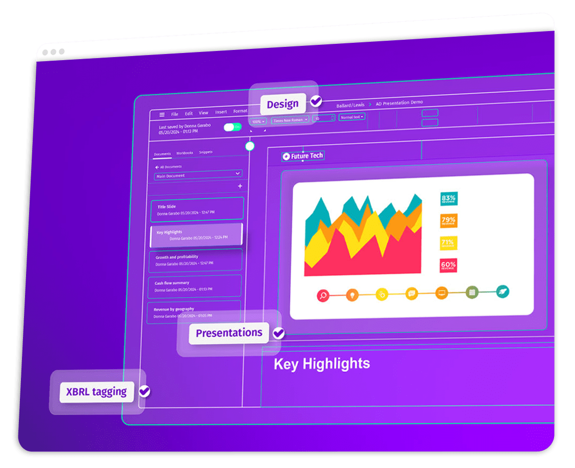 ActiveDisclosure Design & Presentations