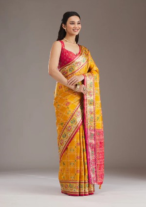 Printed sarees - View 5