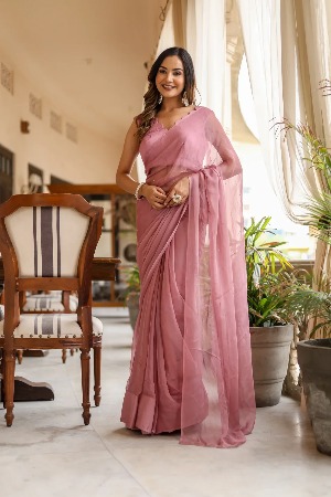 Chic Charisma Chiffon Saree - View 5