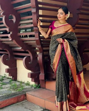 BANARASI SOFT SILK SAREE - View 4