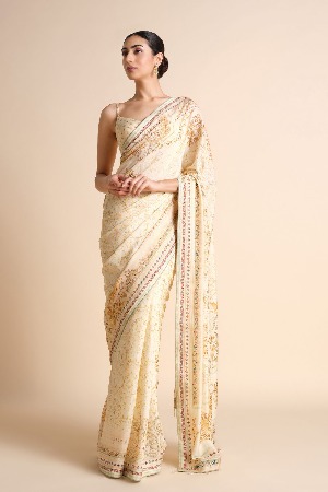 Vanora Printed Saree - View 2