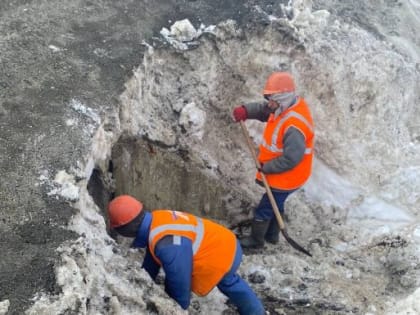 На&nbsp;трассе Южноуральск-Магнитогорск идет очистка труб