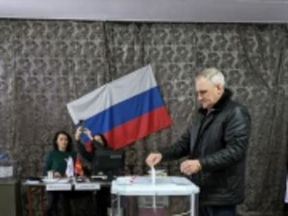 Глава городского округа Сергей Семков проголосовал на выборах Президента России