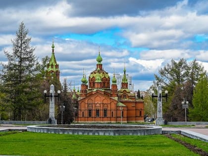 В Челябинске территорию вокруг храма Александра Невского украсят каслинским литьем