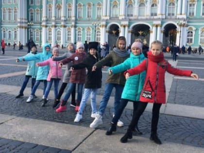 Артисты Златоустовской «Элегии» познакомились с достопримечательностями Санкт-Петербурга