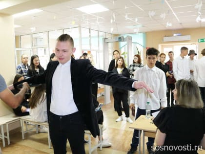 Сосновские девятиклассники сдали экзамен по математике