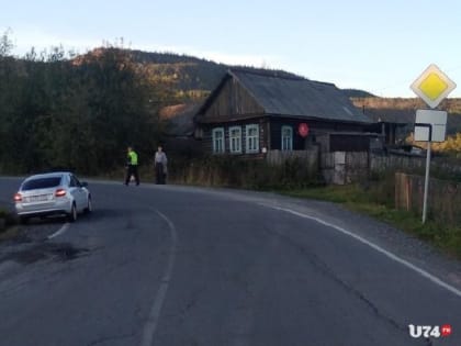 В Саткинском районе водитель-пенсионер сбил подростка-велосипедиста