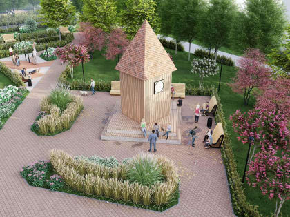 В Тракторозаводском районе на улице Южноуральской появится новый современный сквер