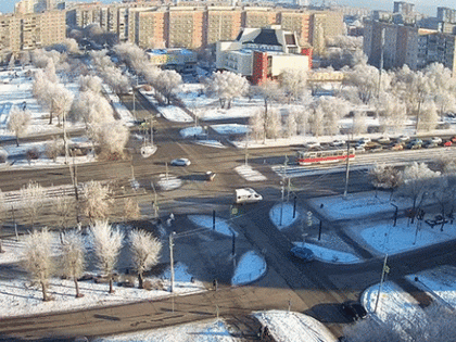 Теплая погода и туманы в Челябинской области