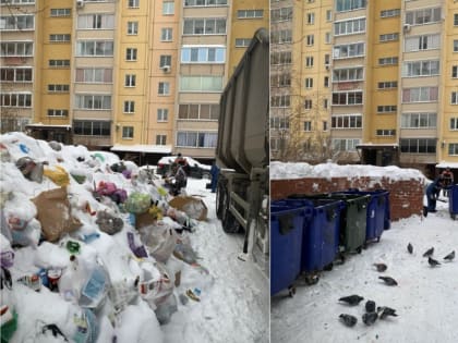 За сутки в Челябинске очистили от скопившегося мусора около 40 проблемных контейнерных площадок