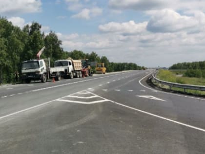 Ремонт 18 км дороги до Еткуля завершится на 4 месяца раньше срока