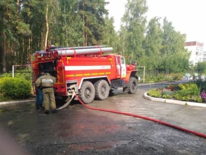 В Сосновском районе загорелся детский сад