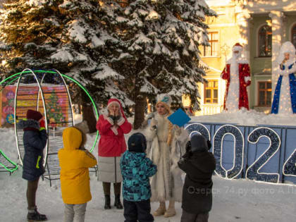 Ледовые городки Татыша и Новогорного