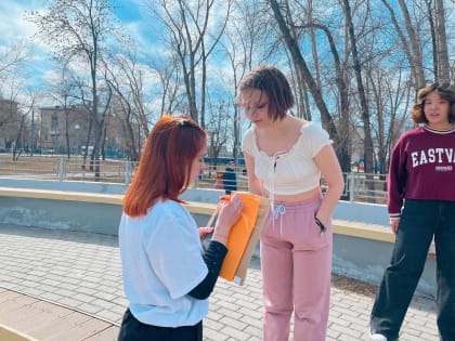 Студенты колледжей района приняли участие во флешмобе «Космическая зарядка»