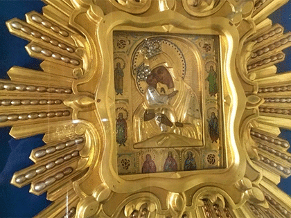 Празднование Почаевской иконы Божией Матери в Украине