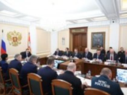 Алексей Текслер провел первое в этом году заседание антитеррористической комиссии