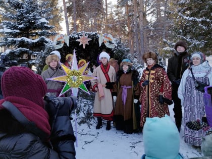 В Рождество в Челябинске прошли первые городские гуляния и концерт духовной музыки