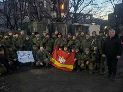 Делегация контрольно-счетной палаты Челябинской области доставила подарки на Донбасс – добровольцам батальона «Южноуралец»