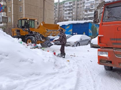 В Челябинске за сутки от мусора очистили более 60 контейнерных площадок