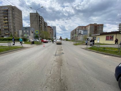 В Госавтоинспекции Магнитогорска поделились видео ДТП с ребенком