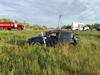 В Еткульском районе произошло ДТП с погибшим и четырьмя пострадавшими