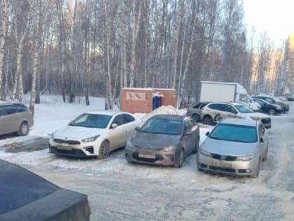 ЦКС выявил 100 проблемных адресов, где водители бросают машины у мусорных баков машины