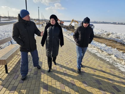 В микрорайоне Чурилово начались работы по благоустройству второго этапа набережной