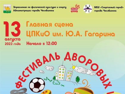 Уважаемые жители района, приглашаем вас принять участие в Фестивале дворовых игр «Команда мечты»