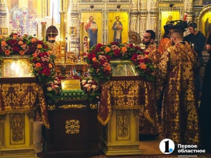 В Челябинск доставили мощи Матроны Московской