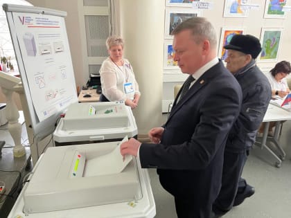 Глава Копейска отдал свой голос за будущего Президента России