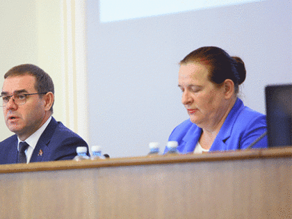 Награждение заместителя губернатора Челябинской области