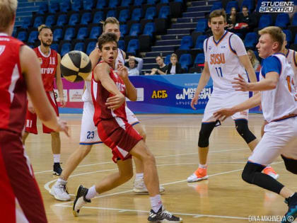 Челябинские студенты взяли золото в баскетбольном турнире Moscow Games 2019