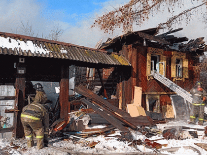 СК установит обстоятельства гибели мужчины при пожаре в Кыштыме