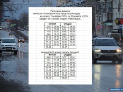 График движения автобусов в Миассе снова меняется