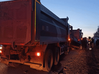 ДТП с участием 4 машин произошло на федеральной трассе Челябинск – Москва