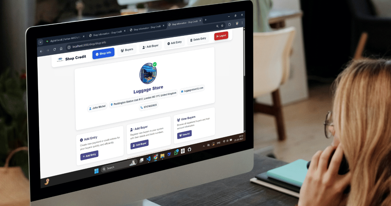 Credit Manager Dashboard