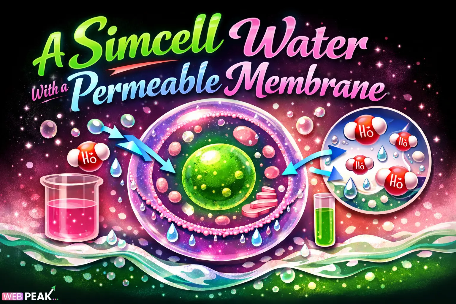 A Simcell With a Water Permeable Membrane