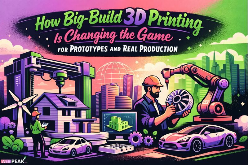 How Big-Build 3D Printing Is Changing the Game for Prototypes and Real Production