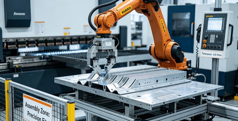 Precision Sheet Metal Fabrication for Industrial Automation | 5 Engineering Strategies