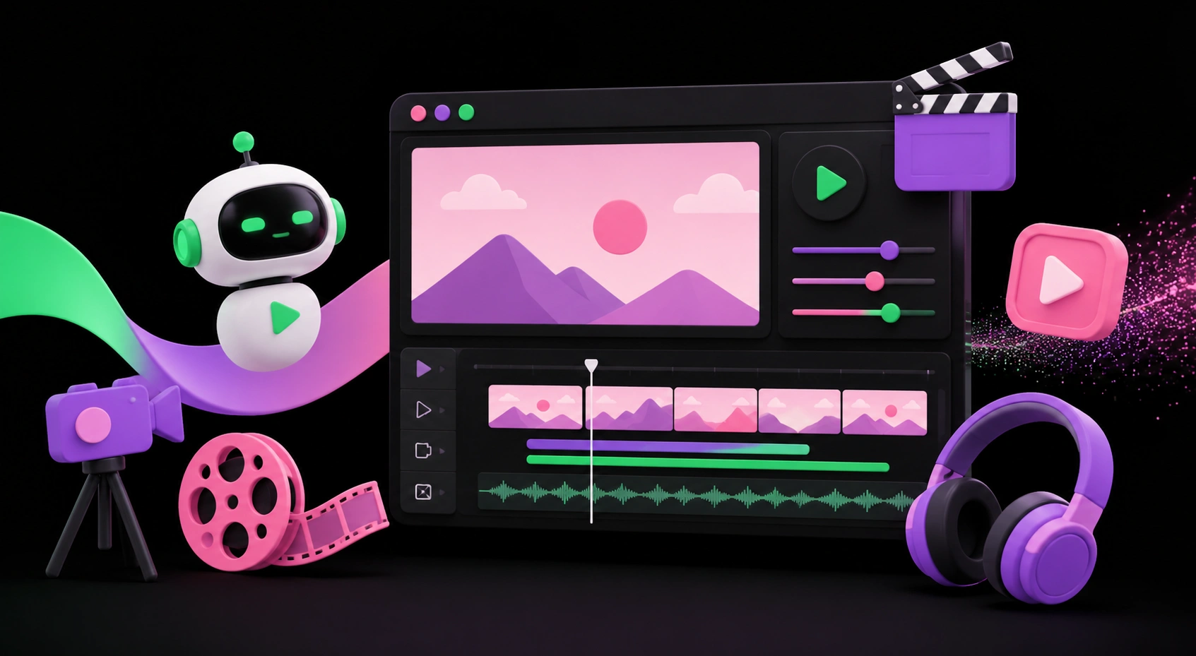 AI Video Creation & Editing Services