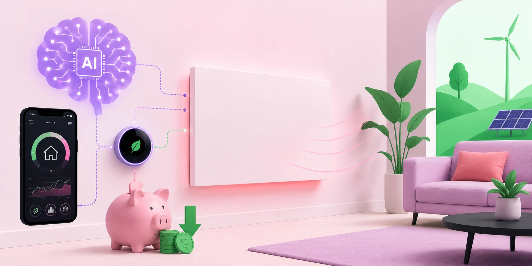 Save Energy and Money with Artificial Intelligence Electric Radiant Panel Heating