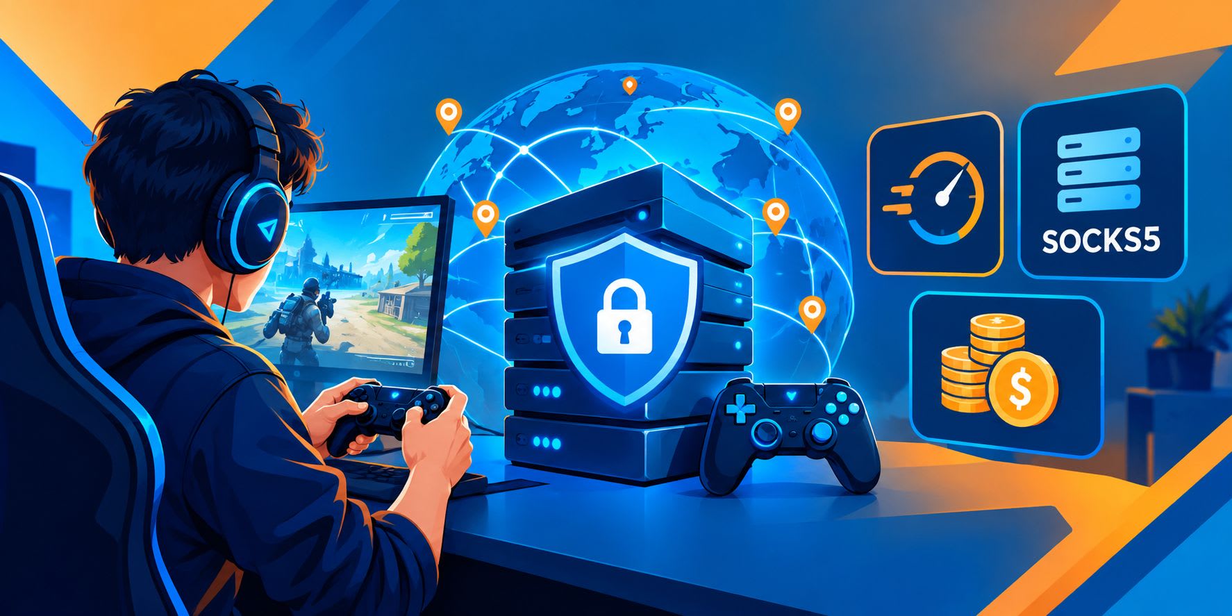 Best proxy for gaming 2026: latency, SOCKS5 and pricing