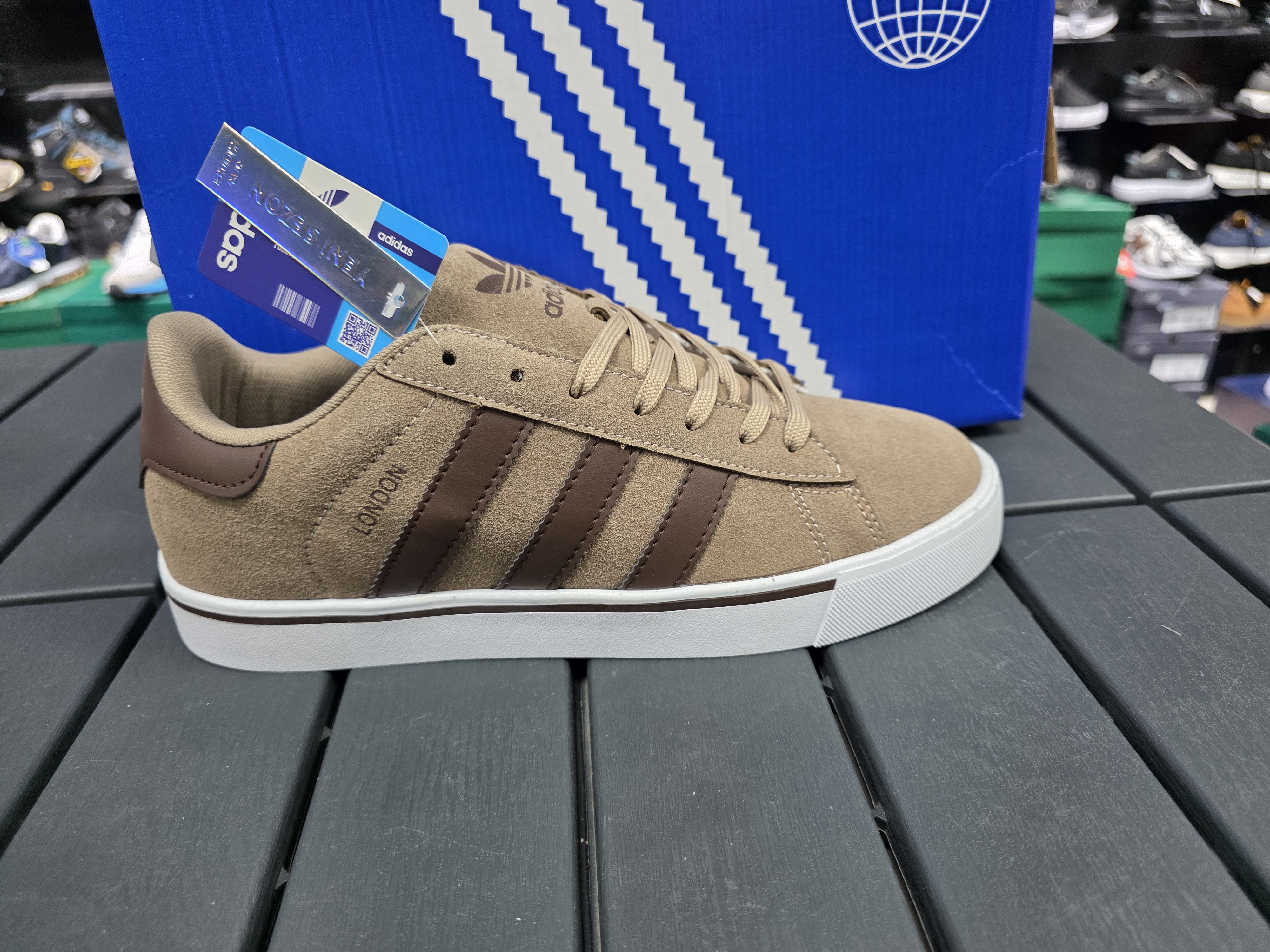 Adidas london yazlik spor ayakkabı tam.kalip