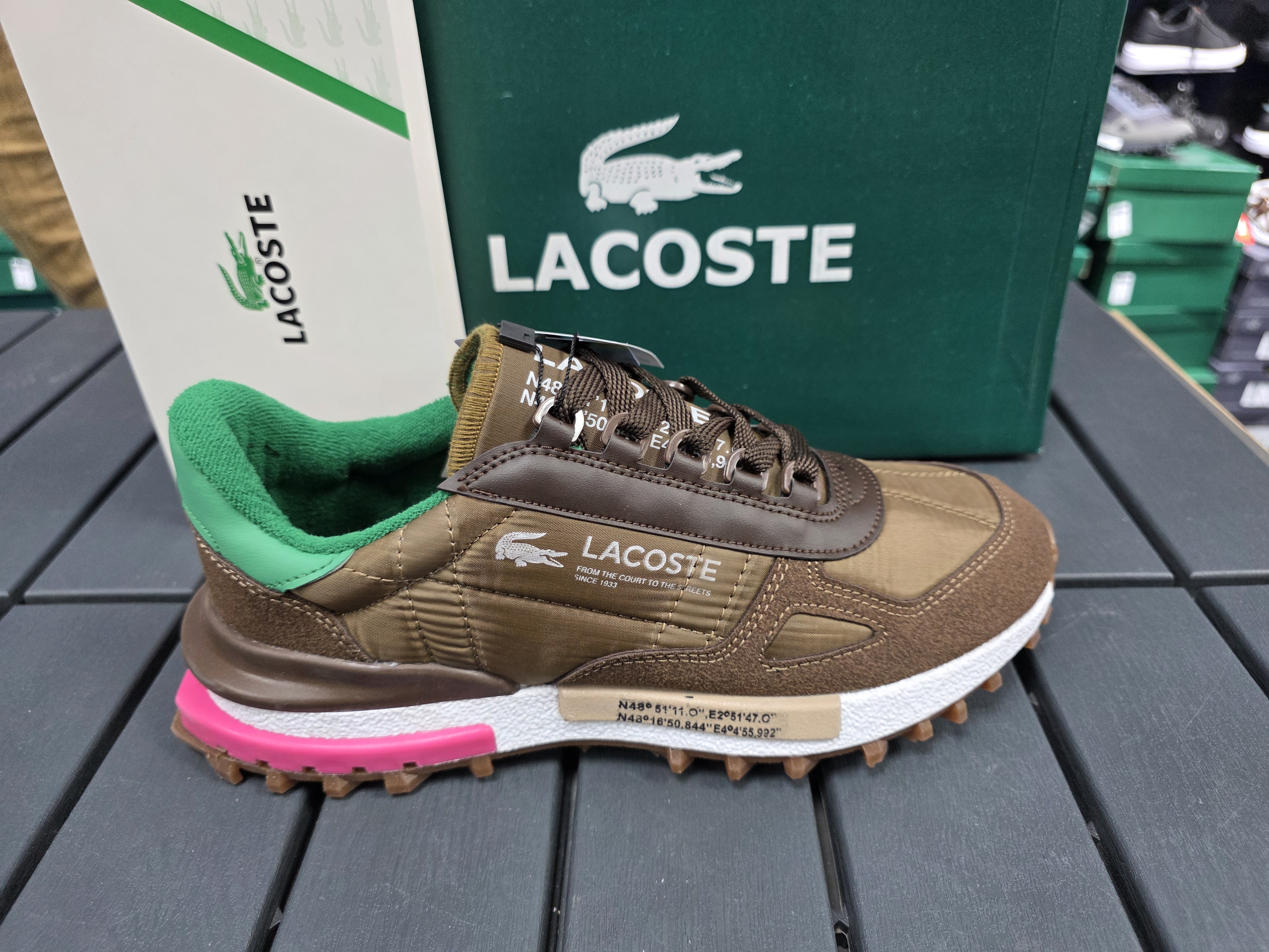 Lacoste elite active plus spor ayakkabı