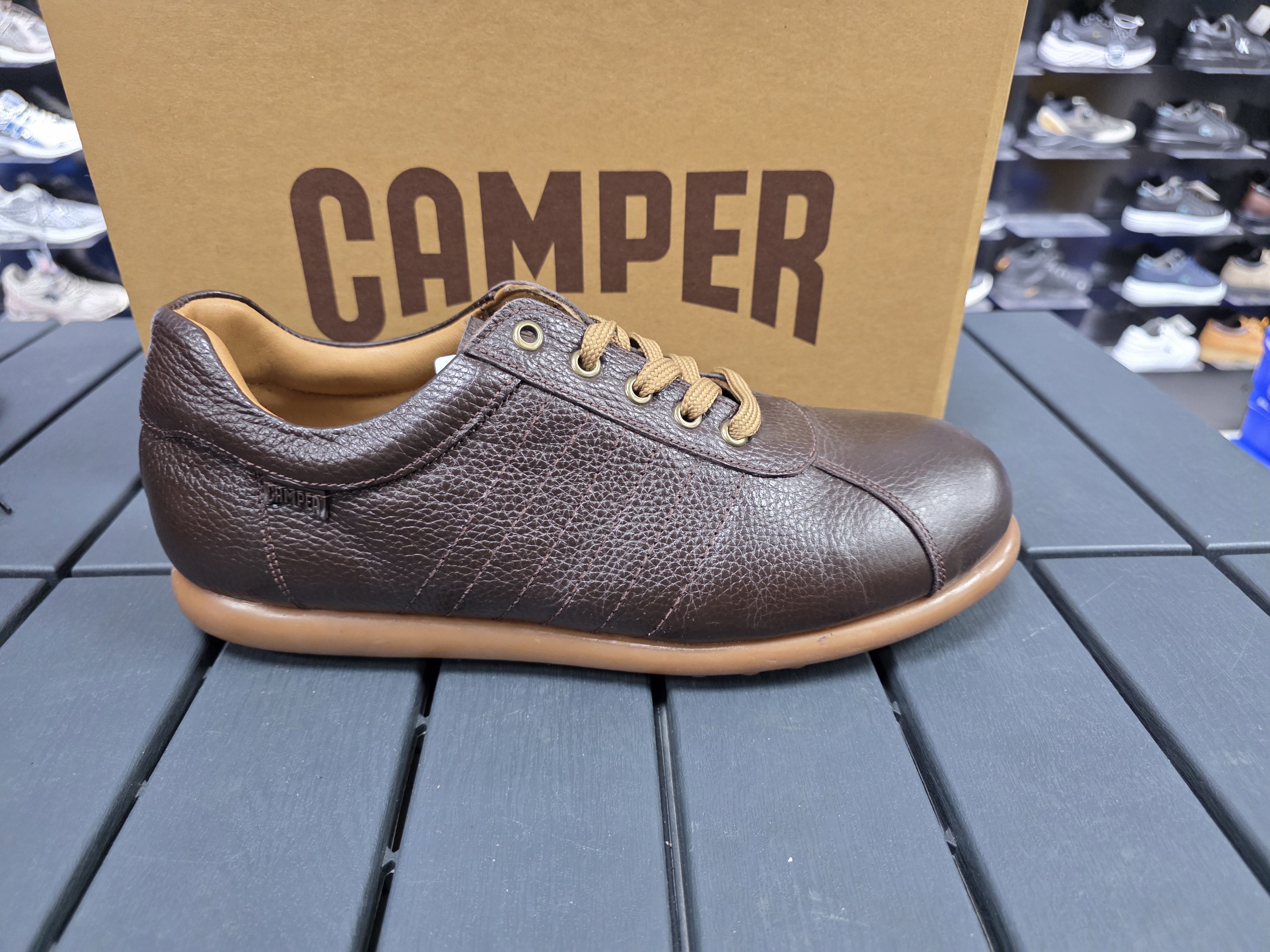 Hakiki deri camper ortopedik Dikişli Tam kalip