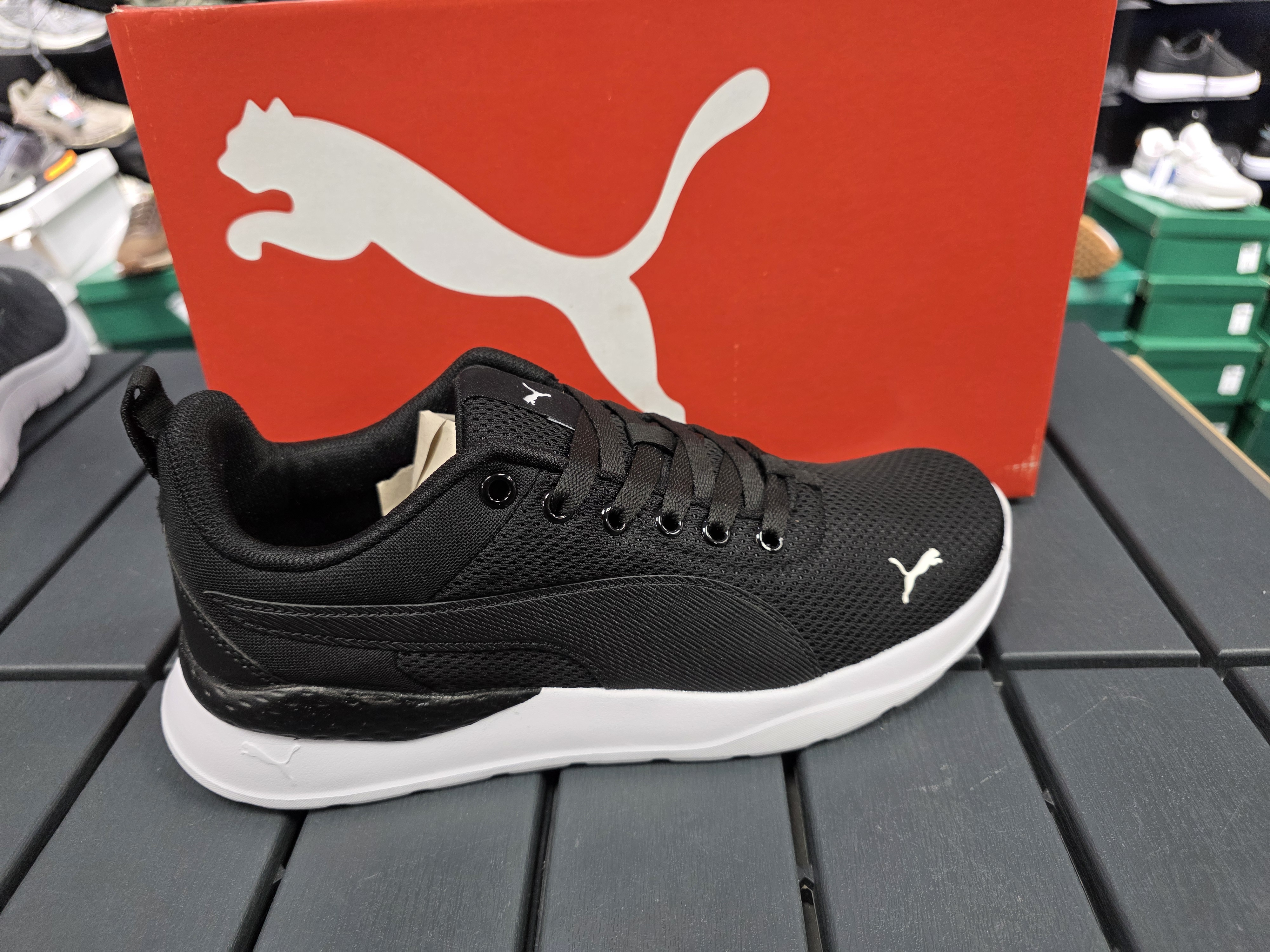 Puma Anzarun Lıte Siyah Spor Ayakkabı tam kalip