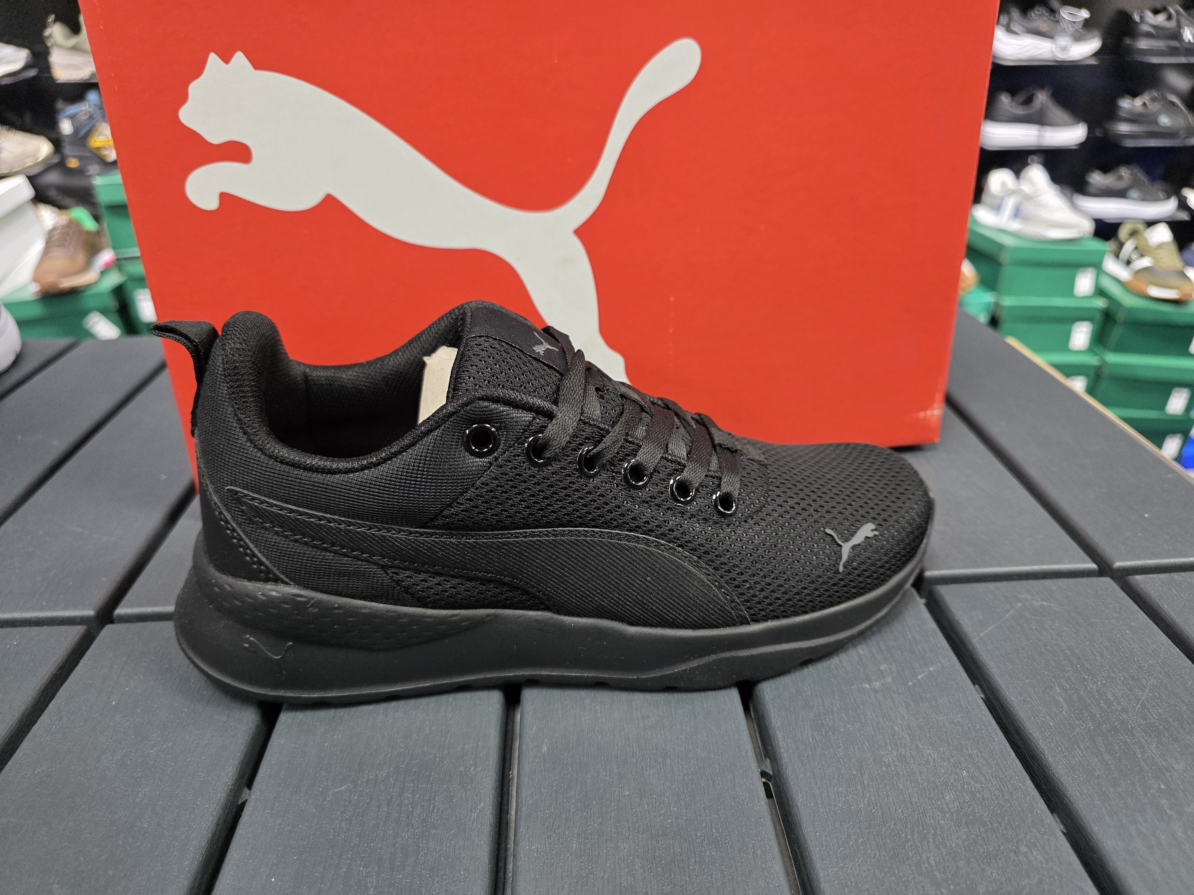 Puma Anzarun Lıte Siyah Spor Ayakkabı tam kalip