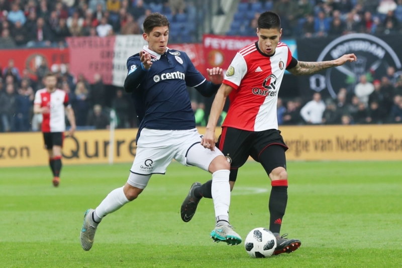 Feyenoord stuurt Sparta de play-offs in na matige derby
